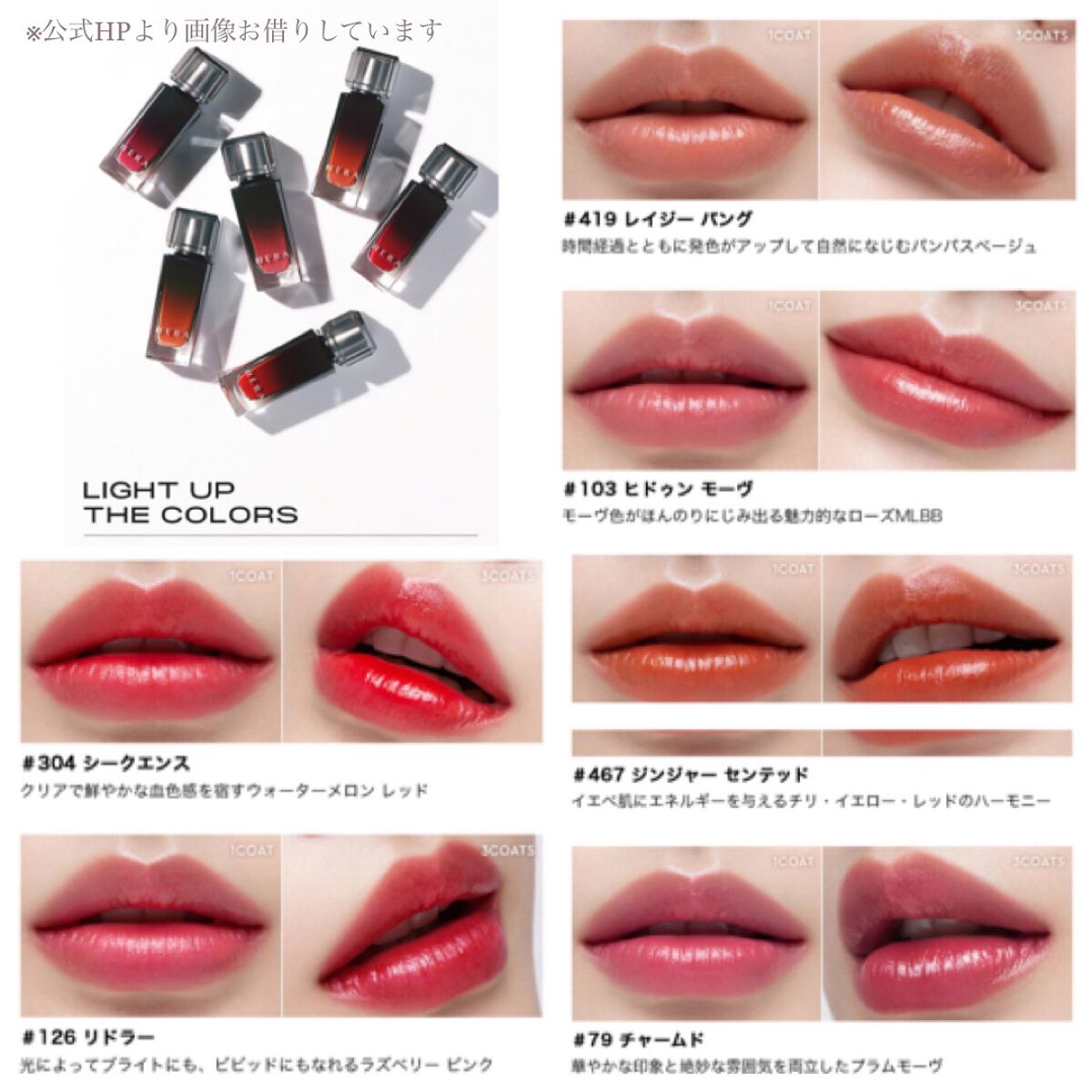 センシュアル フィッティング グロウ ティント/HERA/リップティントを使ったクチコミ(5枚目)