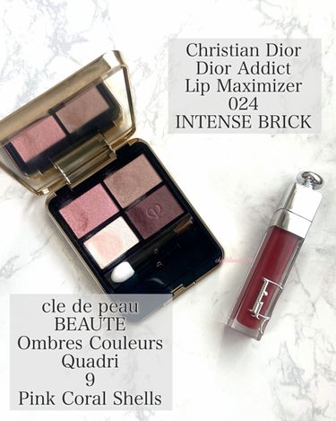 ディオール アディクト リップ マキシマイザー 024インテンス ブリック/Dior/リップグロスを使ったクチコミ（2枚目）