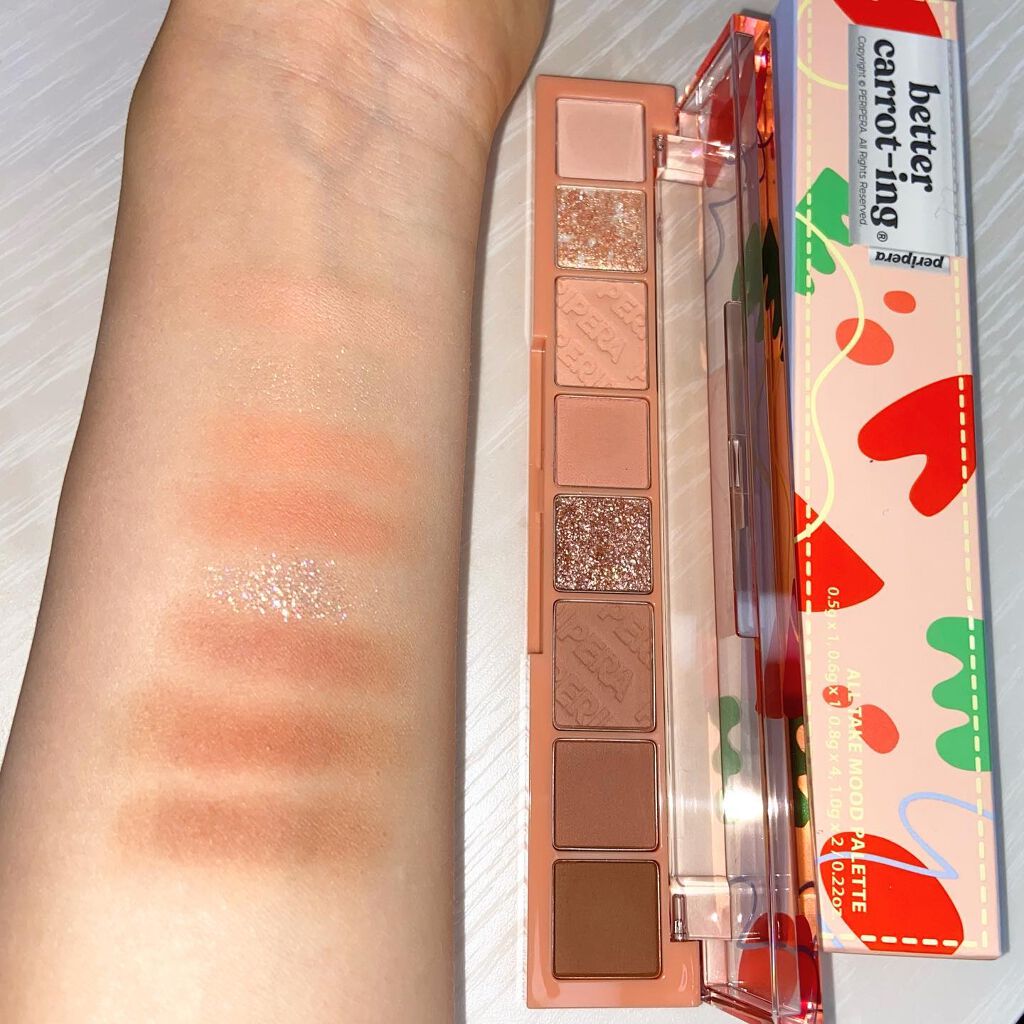 オール テイク ムード パレット(24AD)/PERIPERA/アイシャドウパレットを使ったクチコミ(6枚目)