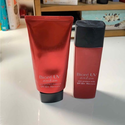 ビオレUV アスリズム スキンプロテクトミルク/ビオレ/日焼け止めミルクを使ったクチコミ(1枚目)