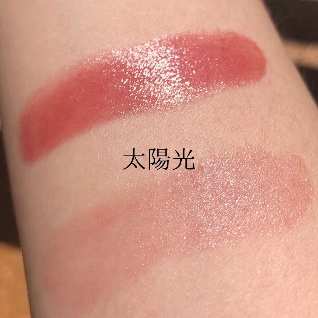 ラスティンググロスリップ/CEZANNE/口紅を使ったクチコミ（3枚目）