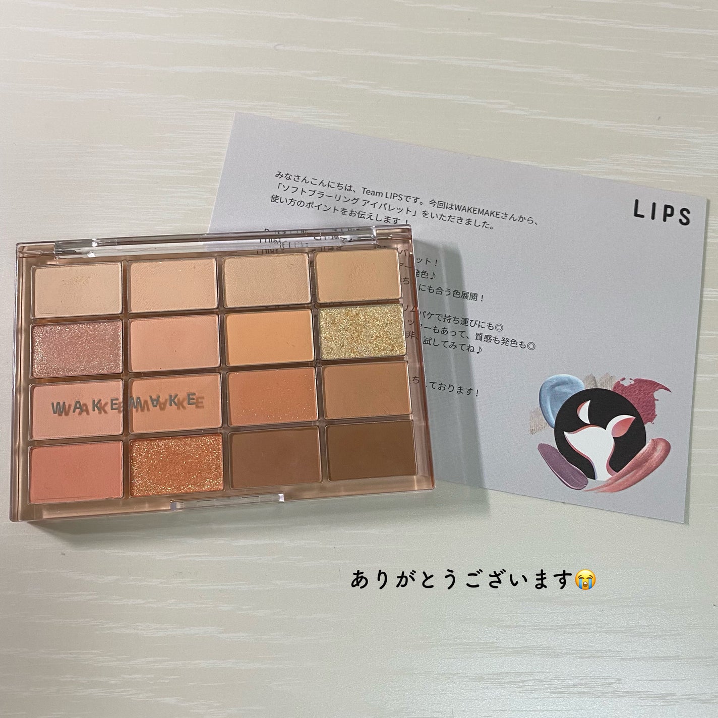 ソフトブラーリングアイパレット/wakemake/アイシャドウパレットを使ったクチコミ(9枚目)