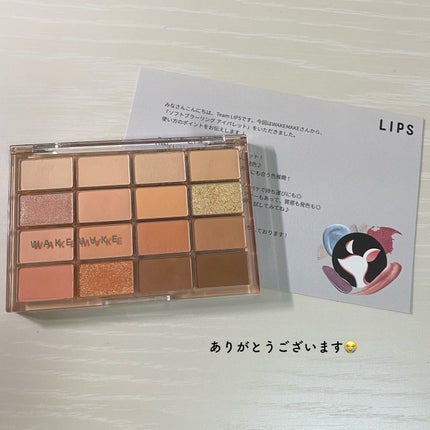 ソフトブラーリングアイパレット/wakemake/アイシャドウパレットを使ったクチコミ(9枚目)