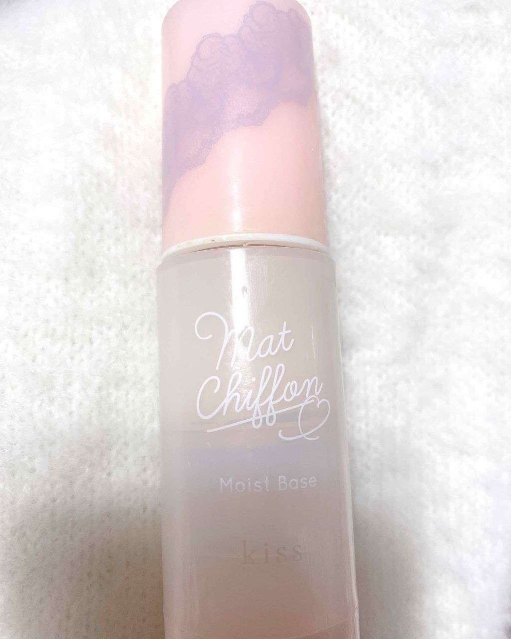 マットシフォンUVモイストベース/KiSS/化粧下地を使ったクチコミ（1枚目）