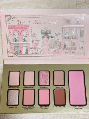 クリスマス アラウンド ザ ワールド メイクアップコレクション/Too Faced/メイクアップキットを使ったクチコミ（4枚目）