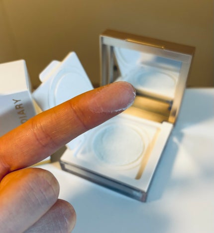 トランスルーシェントブルーリング ルースパウダー/PERFECT DIARY/ルースパウダーを使ったクチコミ(3枚目)