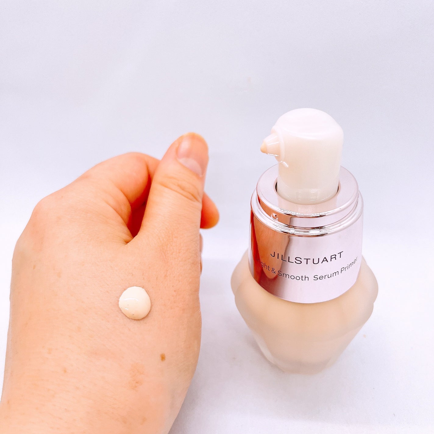 ジルスチュアート ブライト&スムース セラムプライマー/JILL STUART/化粧下地を使ったクチコミ(2枚目)