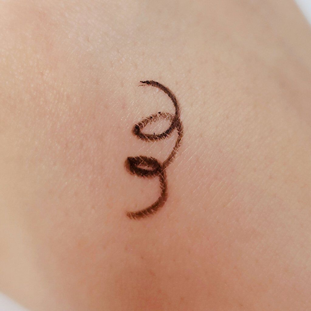 スーパーフィットジェルライナー ブラック/D-UP/ジェルアイライナーを使ったクチコミ（3枚目）