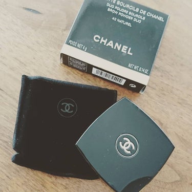 CHANEL ラ パレット スルスィル ドゥ シャネルのクチコミ「少し前に母が買った#アイブロウパウダー 。
でもやっぱり繰り出し式の#アイブロウペンシル のほ.....」（2枚目）