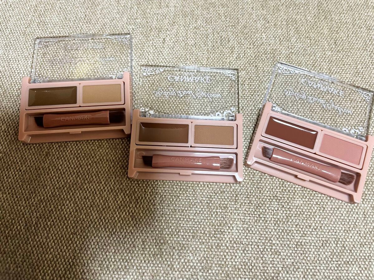 スタイリングデュアルアイブロウ/キャンメイク/アイブロウを使ったクチコミ(2枚目)