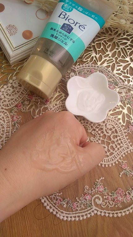 おうちdeエステ 肌をなめらかにする マッサージ洗顔ジェル/ビオレ/その他洗顔料を使ったクチコミ(1枚目)