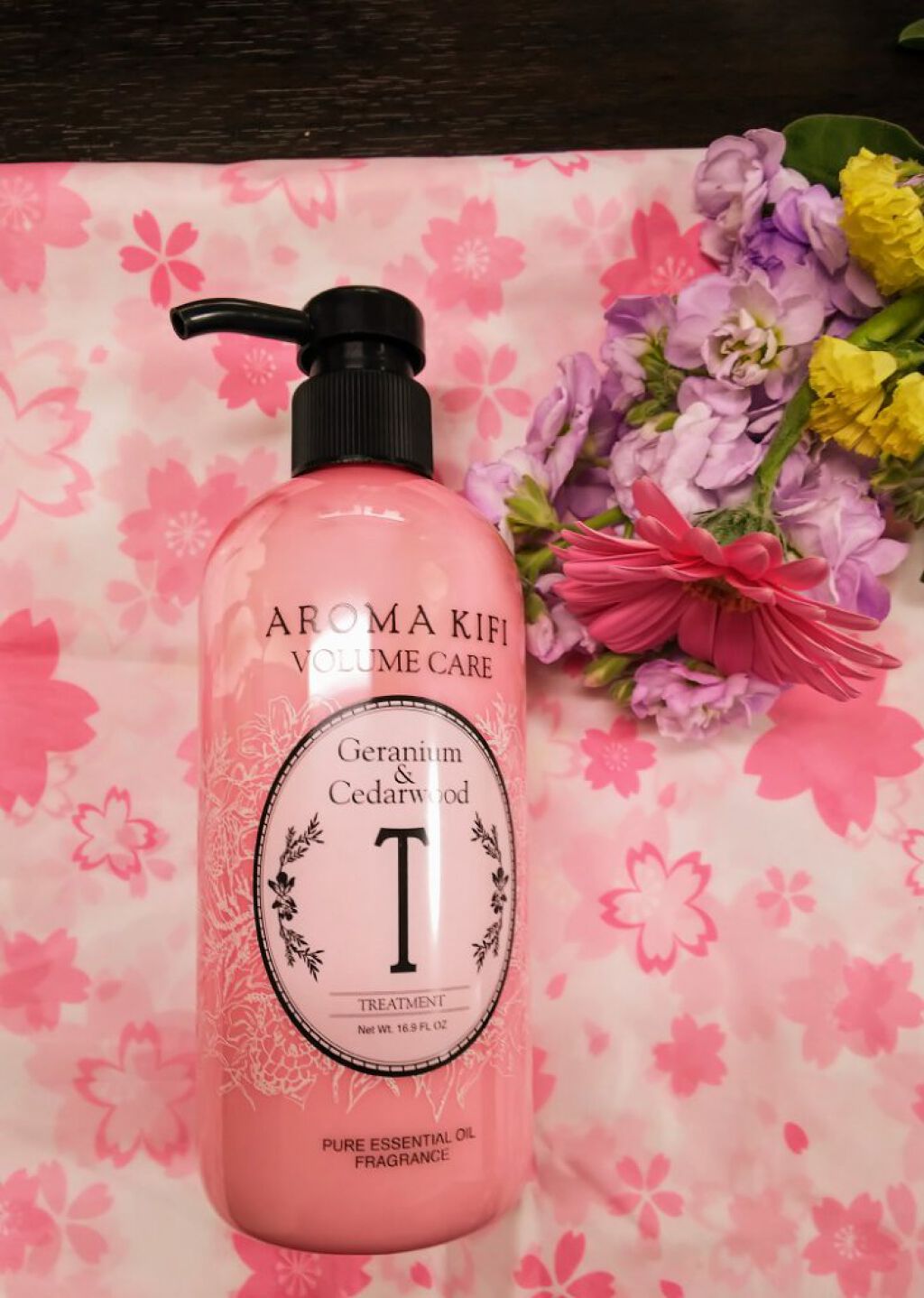 ボリュームケアシャンプー／トリートメント/AROMA KIFI/シャンプー・コンディショナーを使ったクチコミ（3枚目）