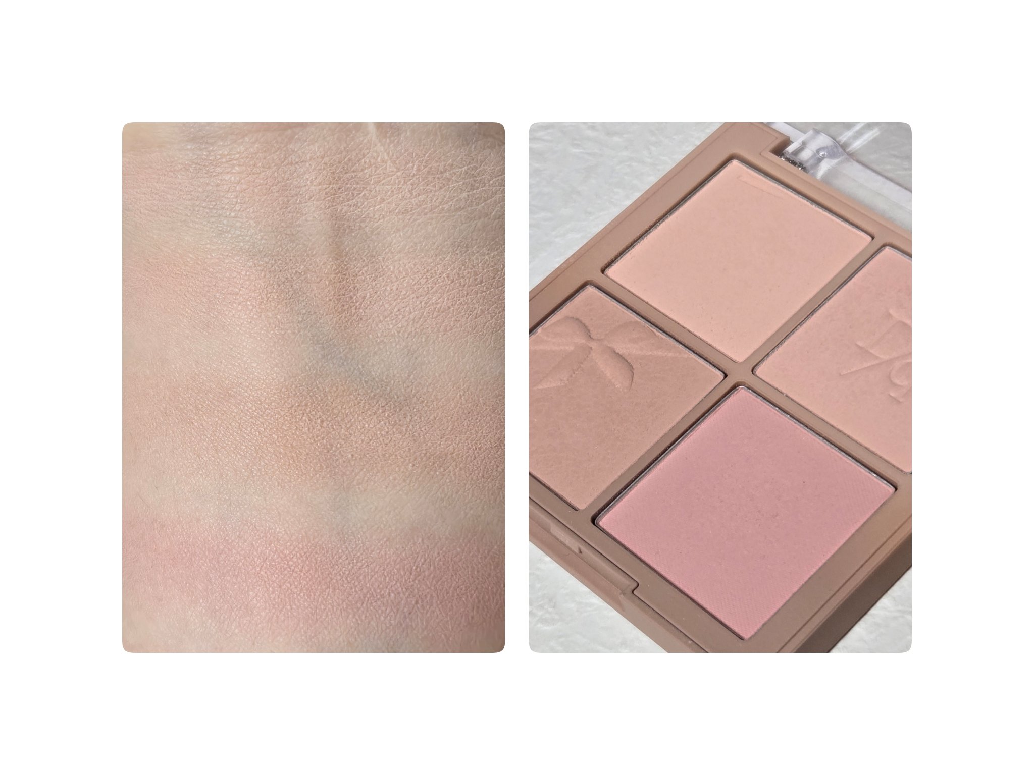 ブレンディングムードチーク/dasique/パウダーチークを使ったクチコミ（2枚目）