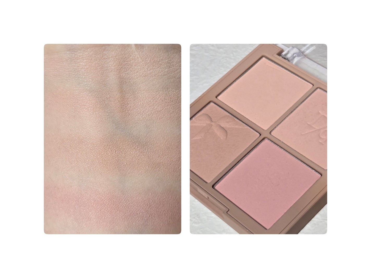 ブレンディングムードチーク/dasique/パウダーチークを使ったクチコミ(2枚目)