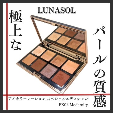 アイカラーレーション スペシャルエディション EX02 Modernity/LUNASOL/アイシャドウパレットの画像