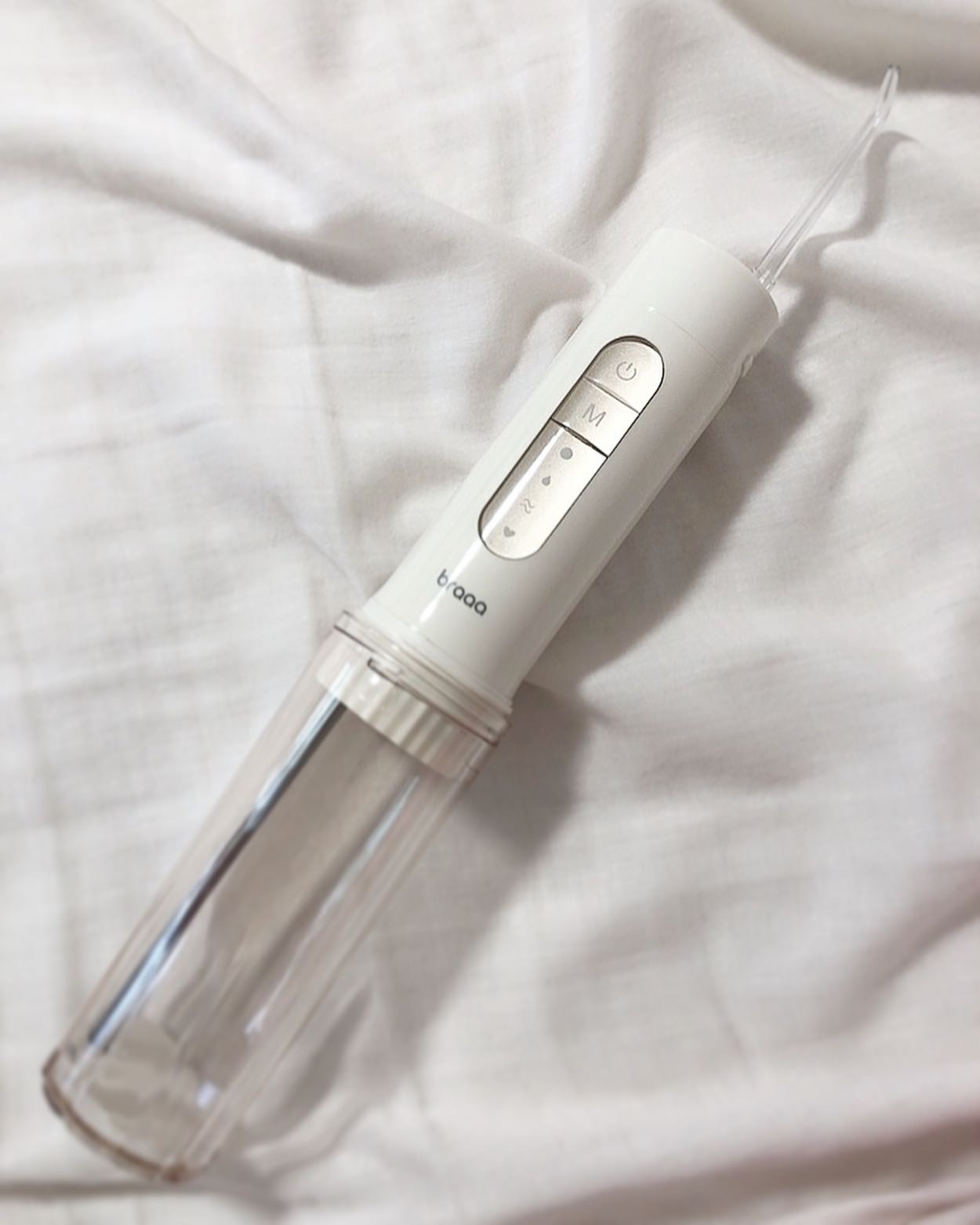 ポータブルジェットウォッシャー/braaa/歯ブラシを使ったクチコミ（1枚目）