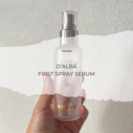 ダルバ ホワイトトリュフファーストスプレーセラム/ダルバ/ミスト状化粧水を使ったクチコミ(1枚目)