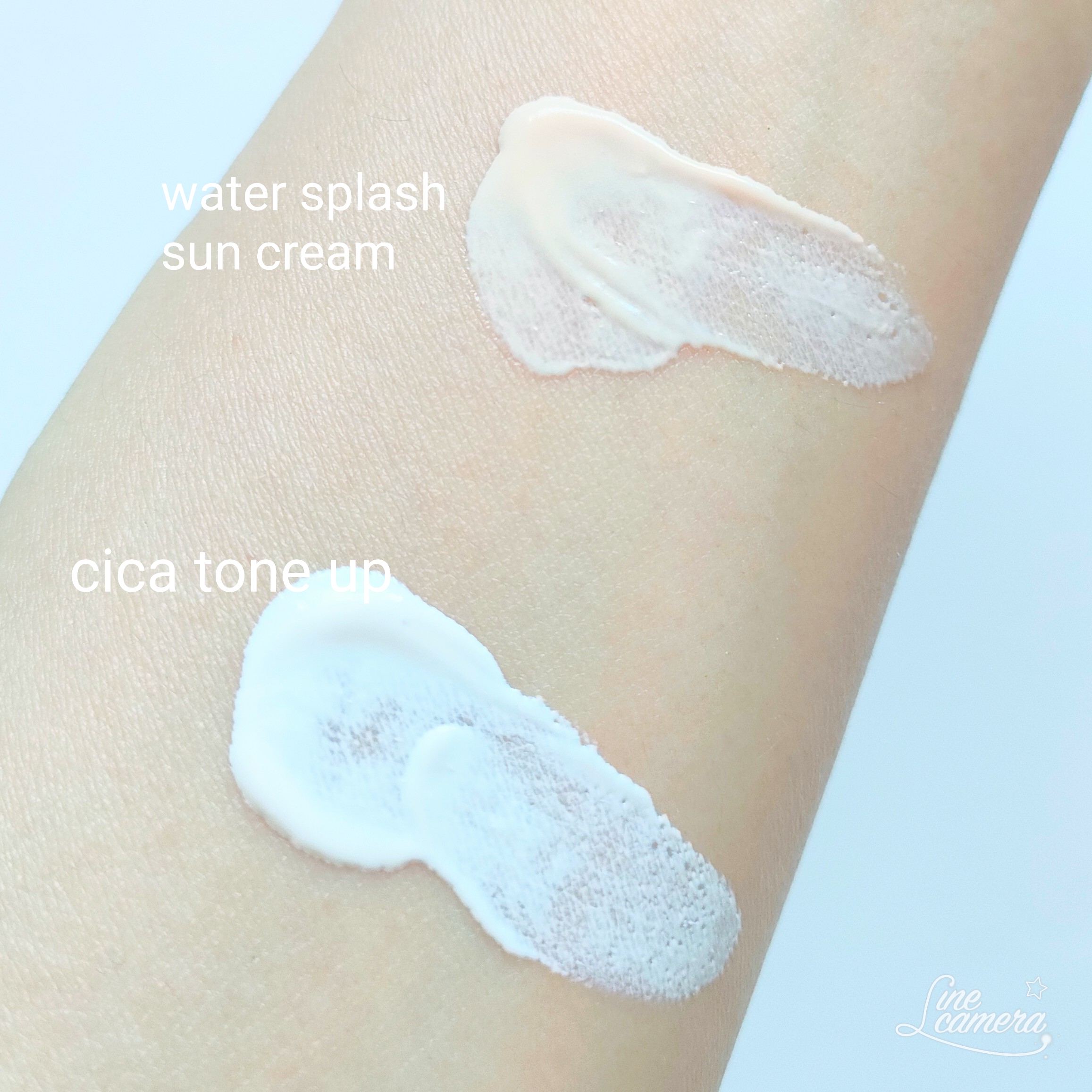 ウォータースプラッシュシカトーンアップクリーム/espoir/化粧下地を使ったクチコミ（2枚目）