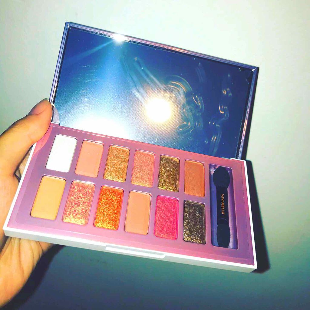 バレンタインボックス2 ピーチパレット/VAVI MELLO/アイシャドウパレットを使ったクチコミ（2枚目）