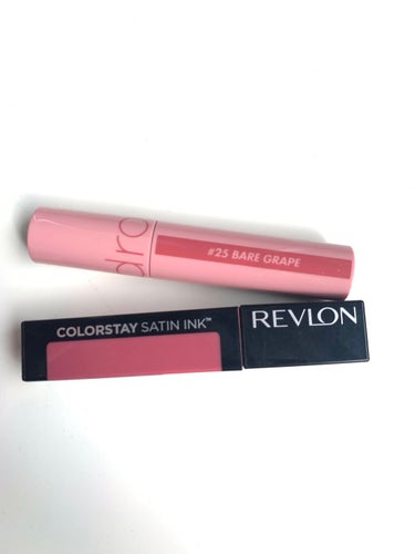 カラーステイ サテン インク/REVLON/口紅を使ったクチコミ（2枚目）