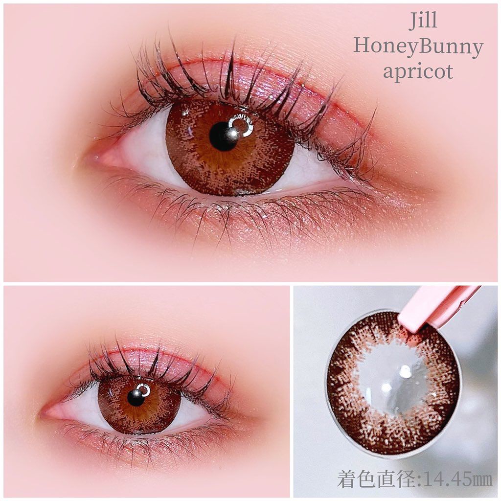 Jill honey bunny/グラムレンズ/カラーコンタクトレンズを使ったクチコミ（1枚目）