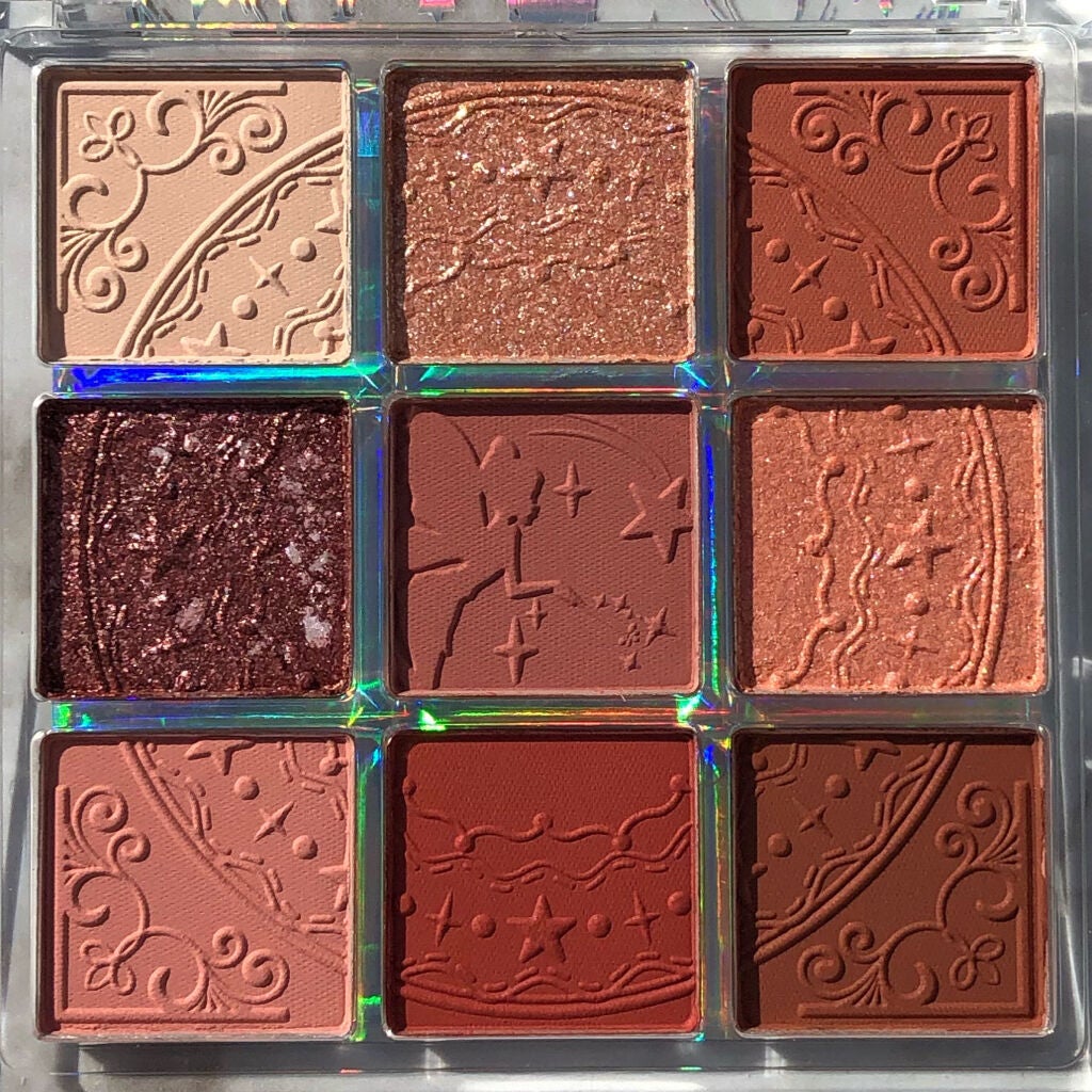 クォーツ 9色アイシャドウパレット(ドリームランドアイシャドウ)/ZEESEA/アイシャドウパレットを使ったクチコミ(4枚目)