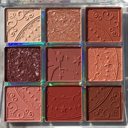 クォーツ 9色アイシャドウパレット(ドリームランドアイシャドウ)/ZEESEA/アイシャドウパレットを使ったクチコミ(4枚目)