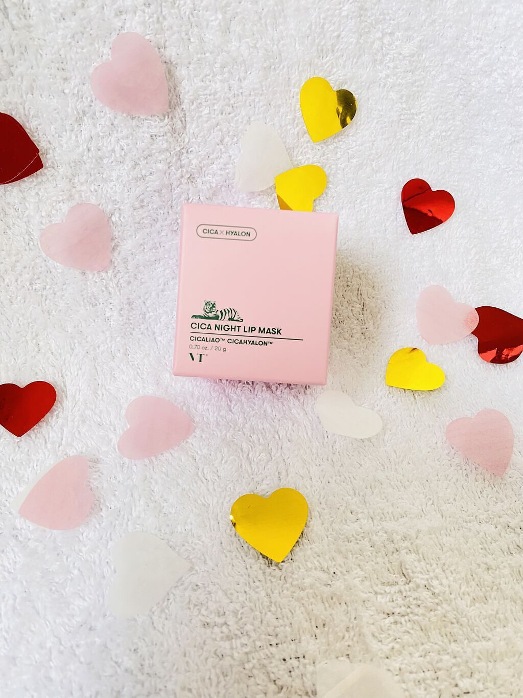 CICA ナイトリップマスク/VT/リップマスクを使ったクチコミ（1枚目）