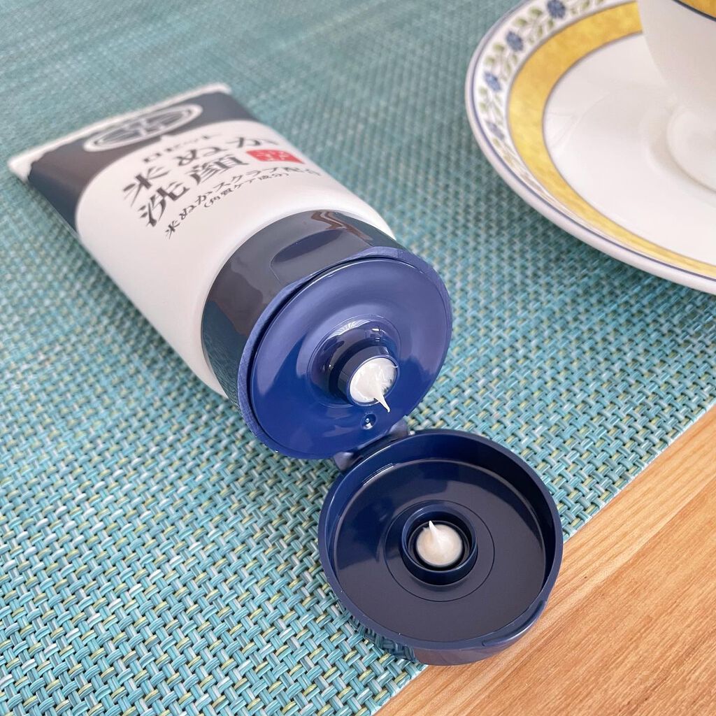 江戸こすめ 米ぬか洗顔/ロゼット/洗顔フォームを使ったクチコミ(4枚目)