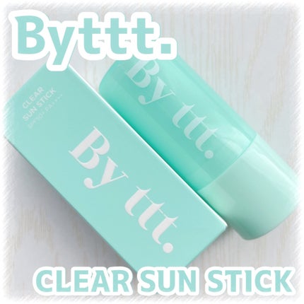 クリアサンスティック/By ttt./日焼け止めスティックを使ったクチコミ(1枚目)