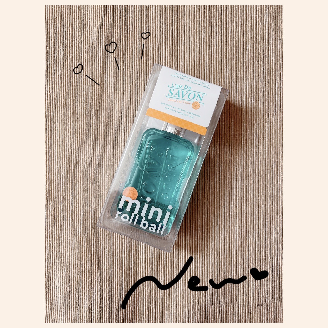 ロールオンフレグランス イノセントタイム/レールデュサボン/香水(レディース)を使ったクチコミ（1枚目）