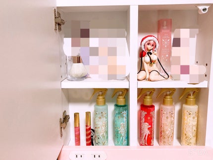 オレンジパフューム on LIPS 「現役キャラグッズ制作員‼️2次元オタクのコスメ収納紹介𓂃𓈒𓏸..」(4枚目)