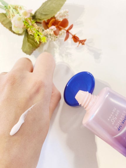 ニベアUV ディープ プロテクト&ケア トーンアップ エッセンス/ニベア/日焼け止めローションを使ったクチコミ(4枚目)