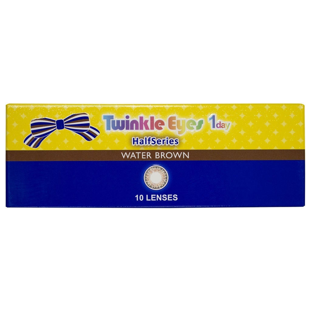 トゥインクルアイズ ワンデー UV+ ハーフシリーズ ウォーターブラウン【旧】
