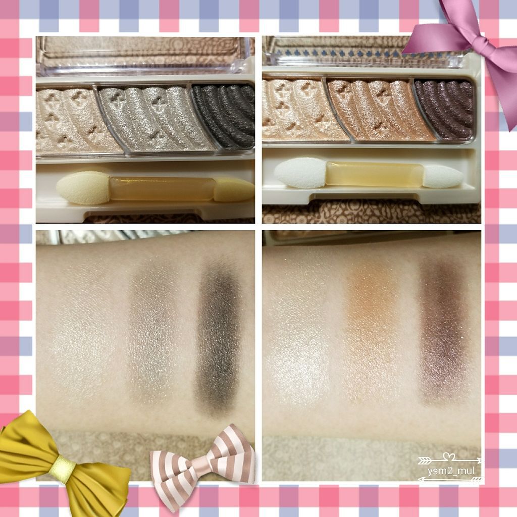 トーンアップアイシャドウ/CEZANNE/アイシャドウパレットを使ったクチコミ（3枚目）