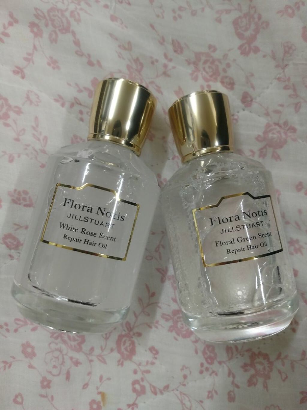 フローラルグリーン リペアヘアオイル/Flora Notis JILL STUART/ヘアオイルを使ったクチコミ(1枚目)