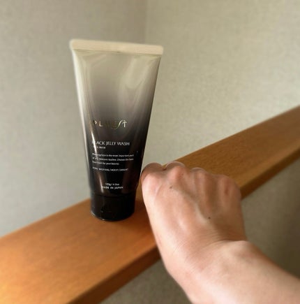 BLACK JELLY WASH(ブラックジェリーウォッシュ)/PLUEST/その他洗顔料を使ったクチコミ(3枚目)