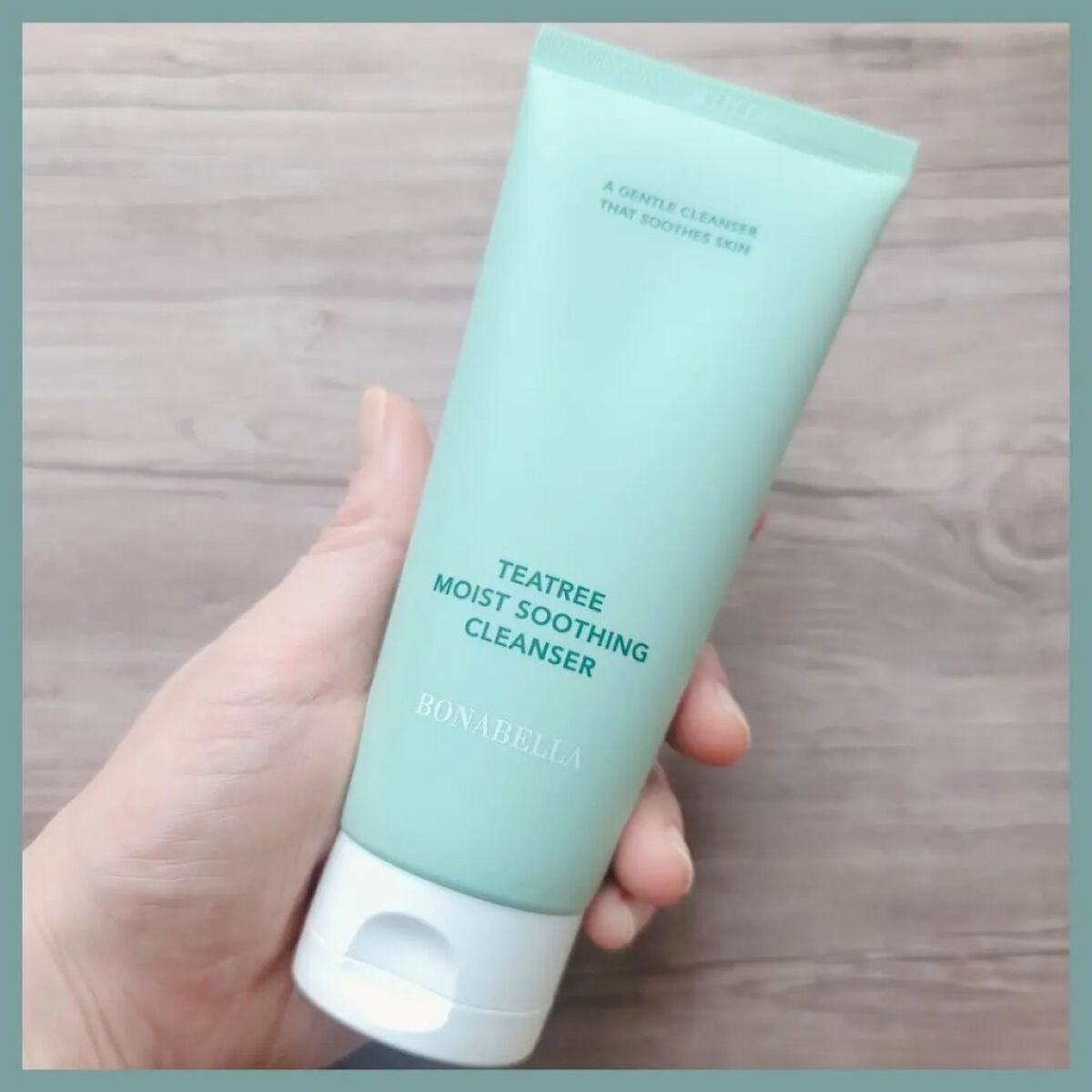TEATREE MOIST SOOTHING CLEANSER/BONABELLA/その他洗顔料を使ったクチコミ（3枚目）