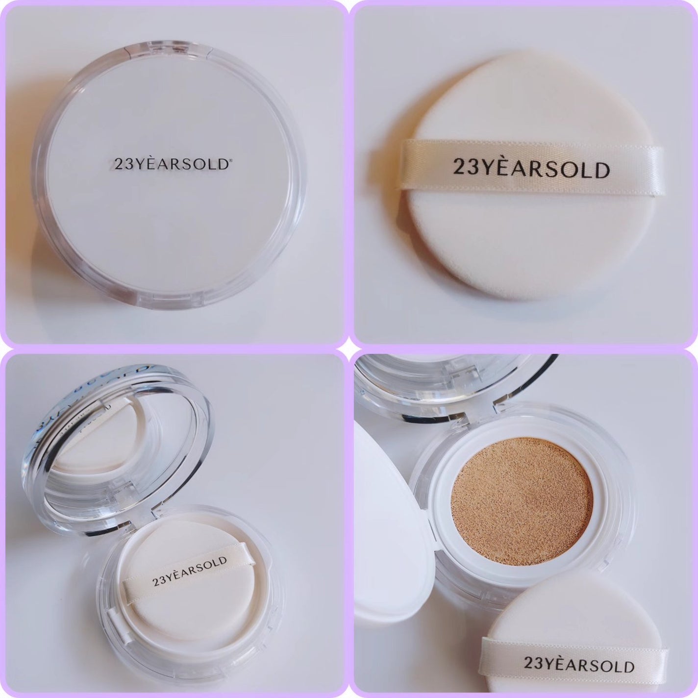 ハートリーフシーンカバークッション/23years old/クッションファンデーションを使ったクチコミ(2枚目)