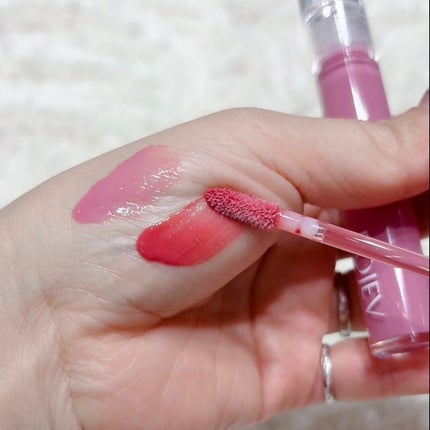 LIP PLUMPER GLAZE TINT/ROJEV/口紅を使ったクチコミ(4枚目)