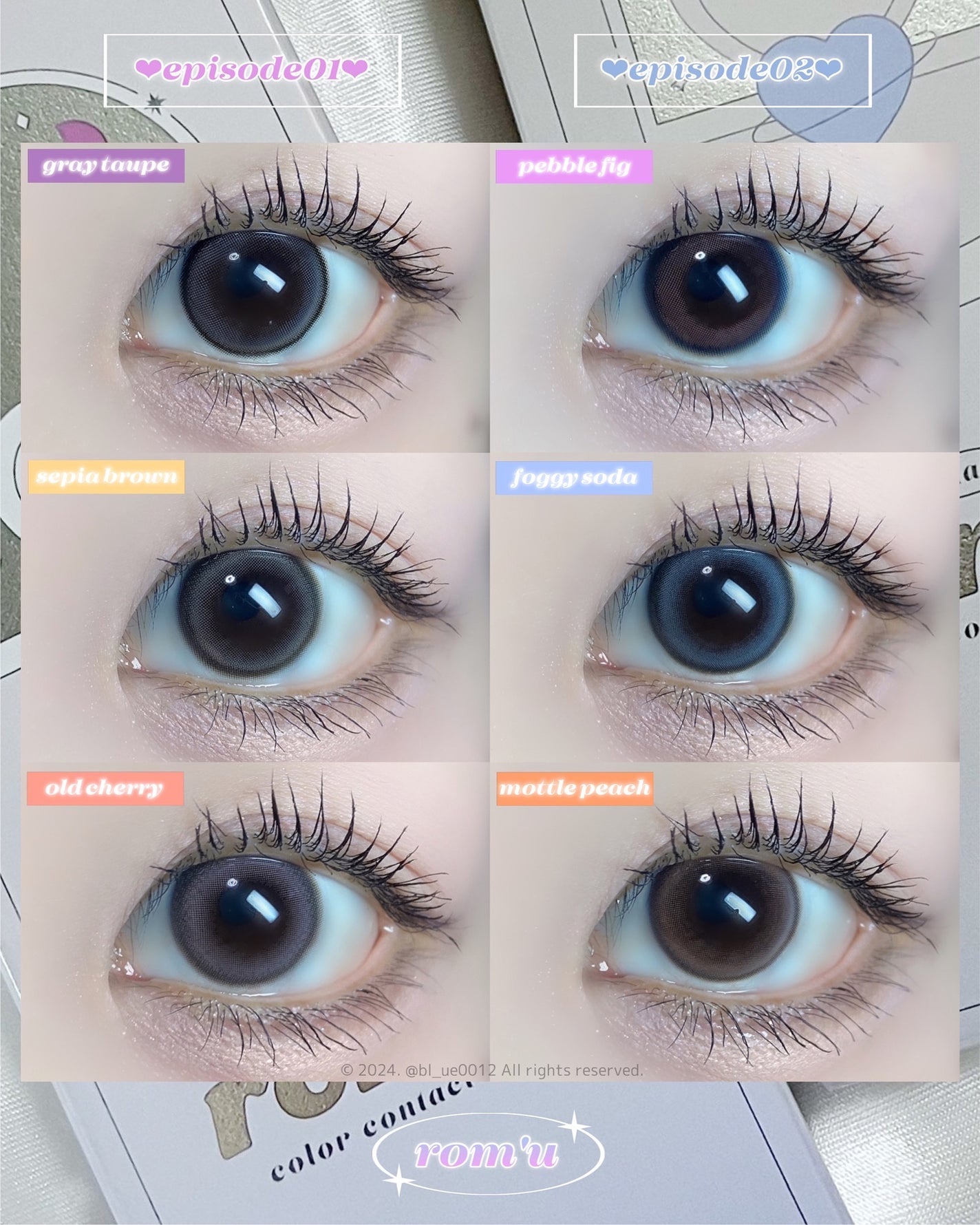 rom’u 1day/rom’u/ワンデー(1DAY)カラコンを使ったクチコミ(1枚目)