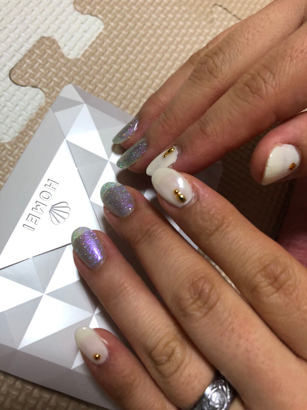 コンパクトジェルライト30/HOMEI/ネイル用品を使ったクチコミ(2枚目)