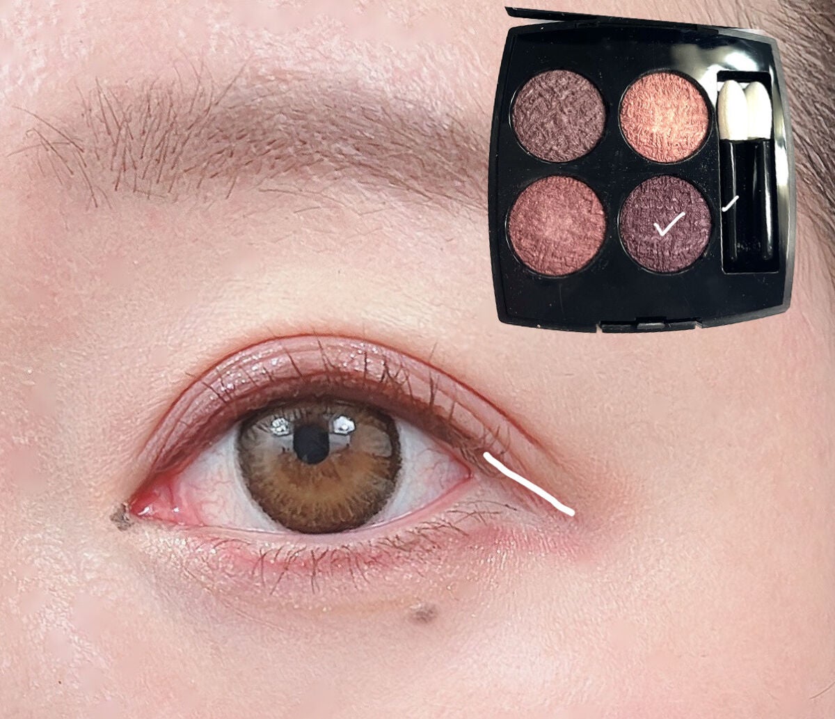 ロングウェア クリーム シャドウ スティック/BOBBI BROWN/スティックアイシャドウを使ったクチコミ(5枚目)