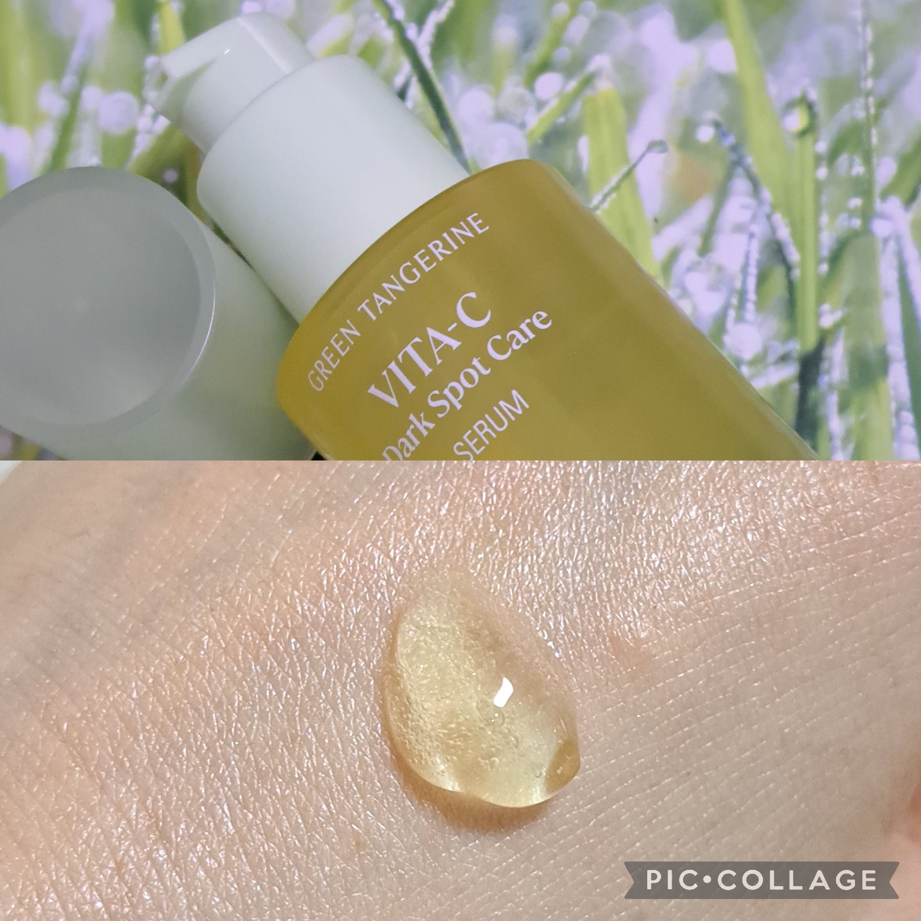 グリーンタンジェリン ビタC ダークスポットケアセラム/goodal/美容液を使ったクチコミ（2枚目）
