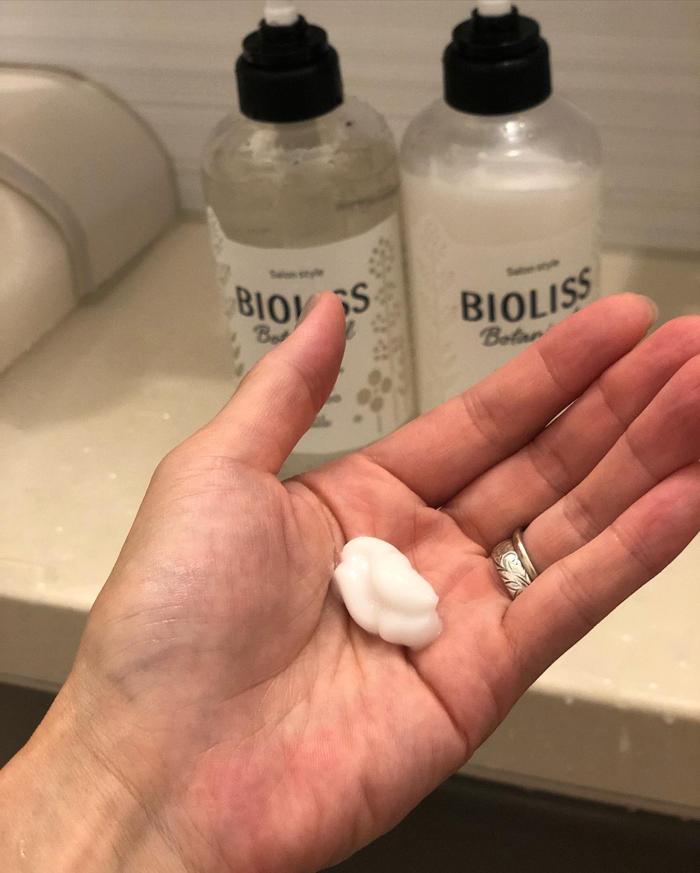 SSビオリス ボタニカル シャンプー/ヘアコンディショナー(ディープモイスト)/SSビオリス/市販シャンプーを使ったクチコミ(4枚目)