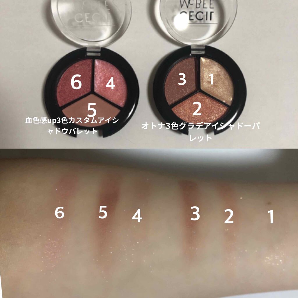 いのゆな on LIPS 「Popteen6月号付録CECILMcBEE・オトナ3色グラデ..」(2枚目)