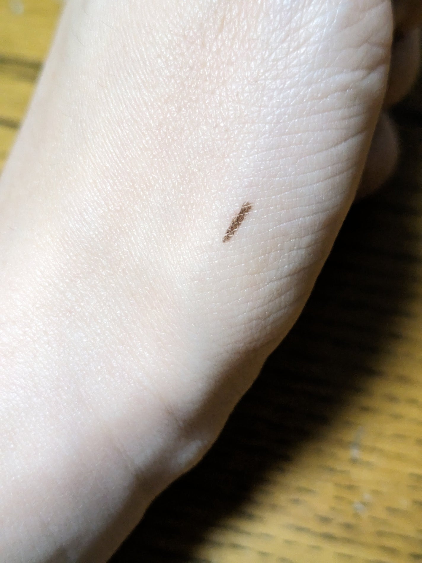 「密着アイライナー」極細クリームペンシル/デジャヴュ/ペンシルアイライナーを使ったクチコミ(3枚目)