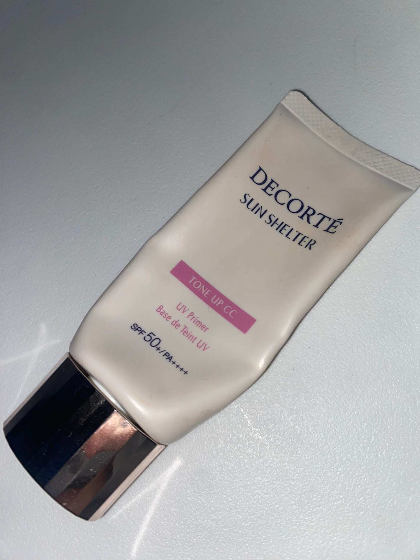 サンシェルター マルチ プロテクション トーンアップCC/DECORTÉ/化粧下地を使ったクチコミ(1枚目)