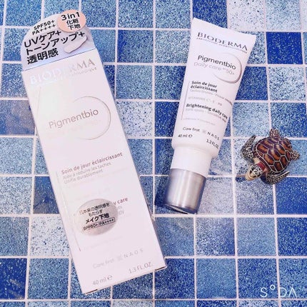 ピグメンビオ デイリーUVケア ホワイト SPF50+/PA++++/ビオデルマ/化粧下地を使ったクチコミ(1枚目)