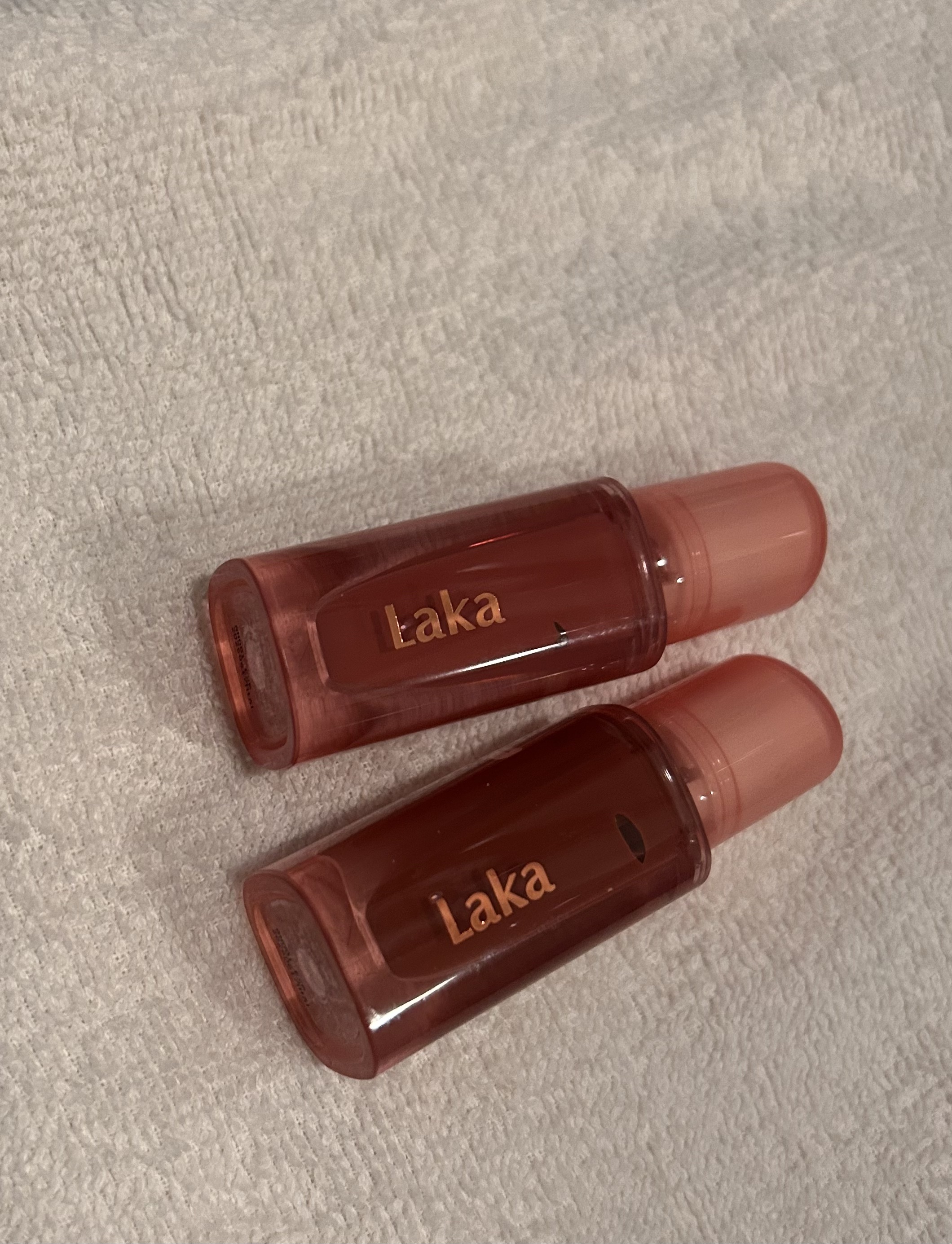 ジェリーイングヌードグロス/Laka/リップグロスを使ったクチコミ（1枚目）